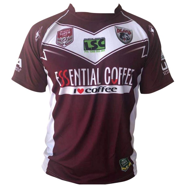 Camiseta Burleigh Bears Replica Primera Ropa 202018/19 Rojo